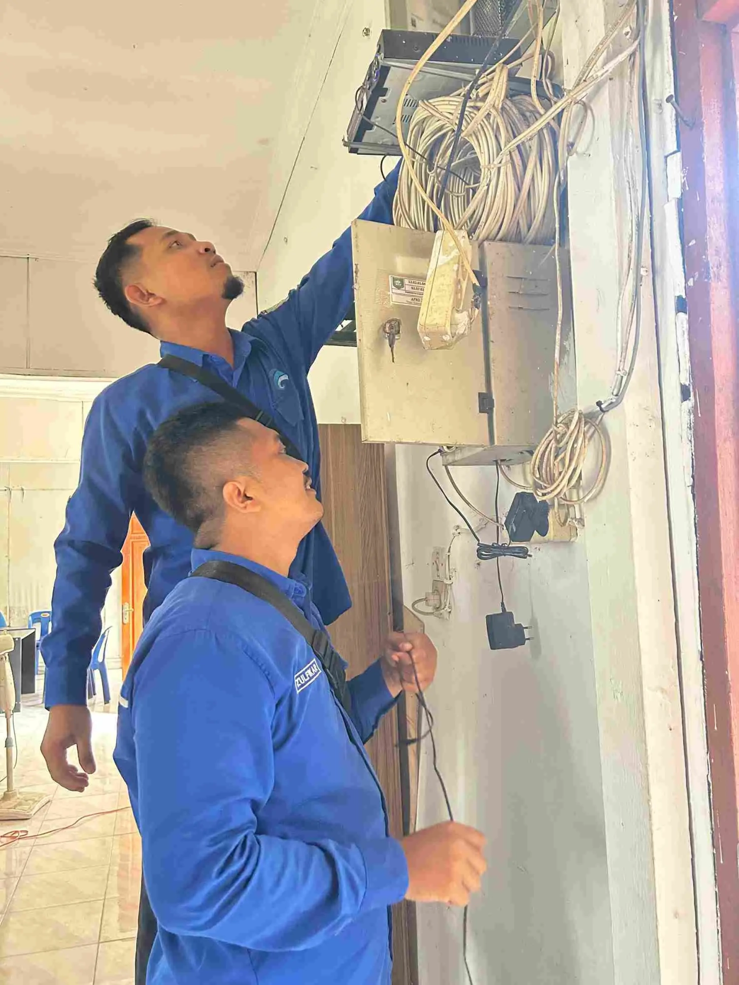  Perbaikan Jaringan Internet dan CCTV di Kecamatan Meranti