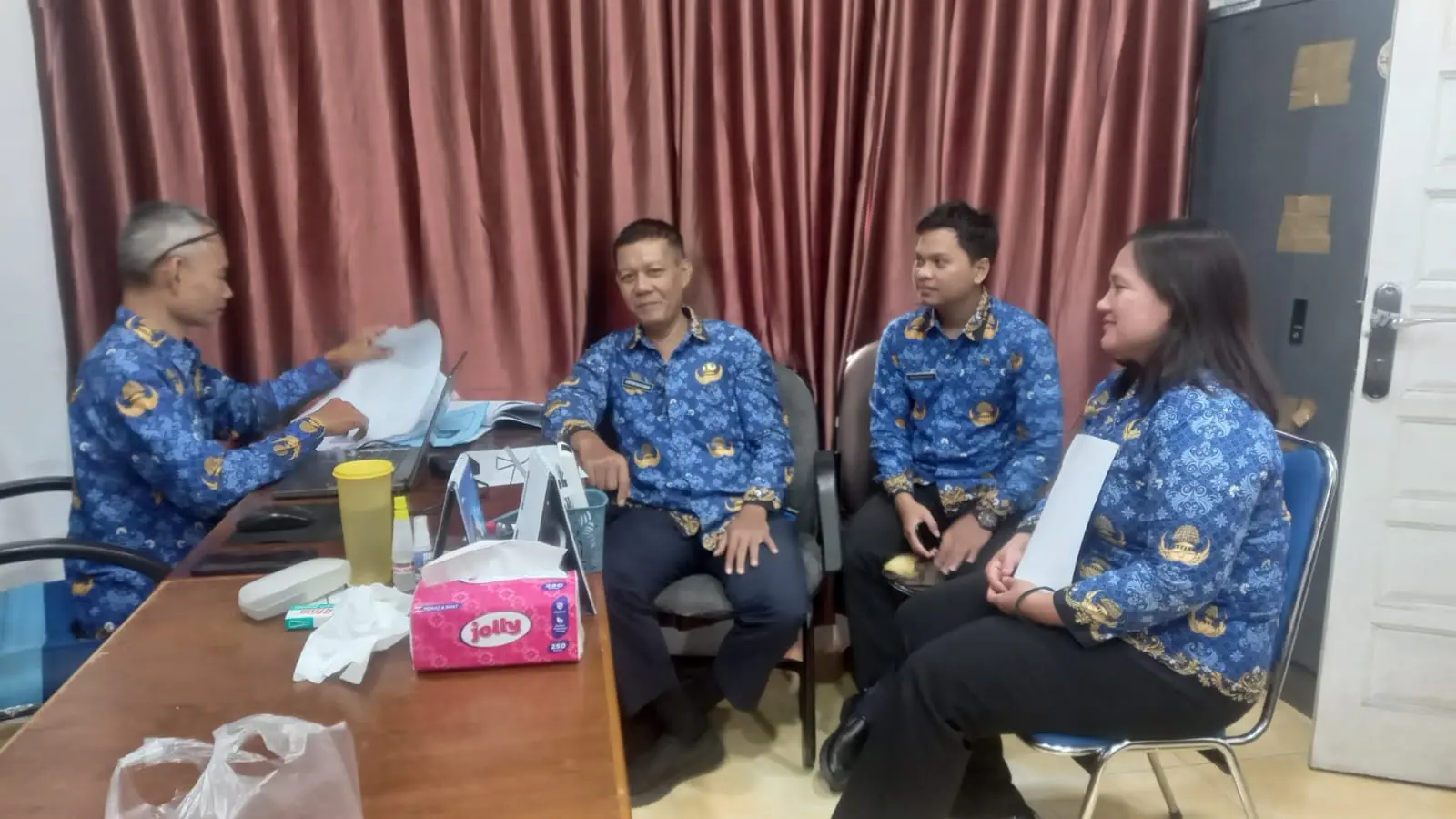  Diskominfo Asahan Koordinasi ke Bagian Hukum Terkait Ranperbup Pengelolaan Domain