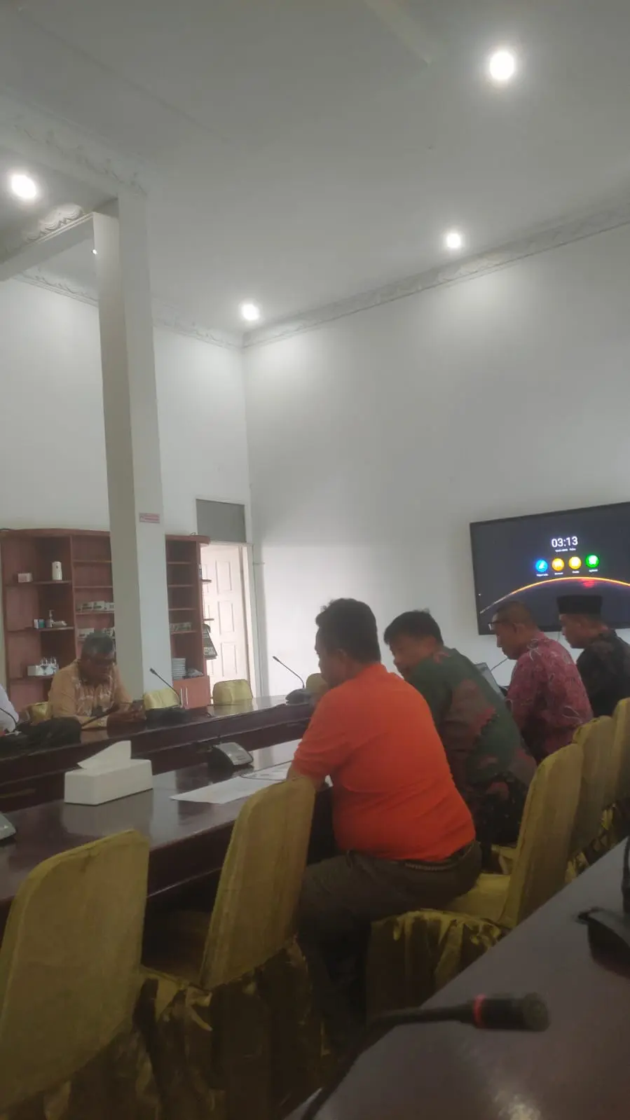  Diskominfo Asahan Fasilitasi Vidcon Rapat Forkala