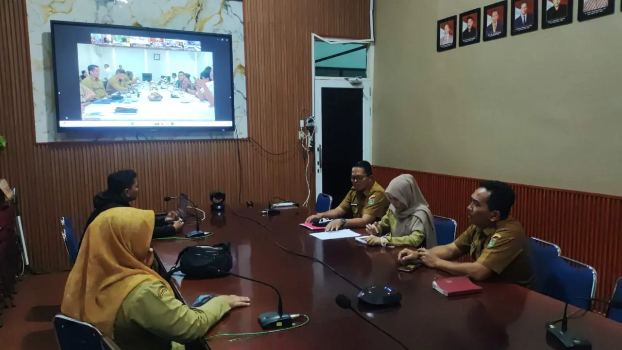  Diskominfo Asahan Fasilitasi Video Conference Program 3 Juta Rumah Bagi Masyarakat Berpenghasilan Rendah