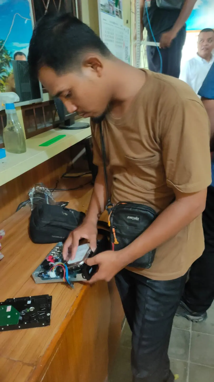  Perbaikan CCTV di Kecamatan Air Joman