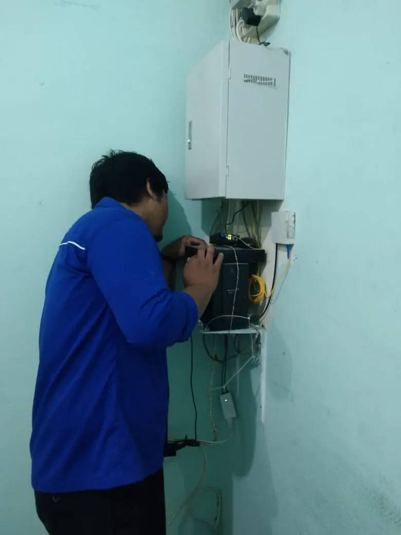  Perbaikan Internet di Kantor Badan Penanggulangan Bencana Daerah