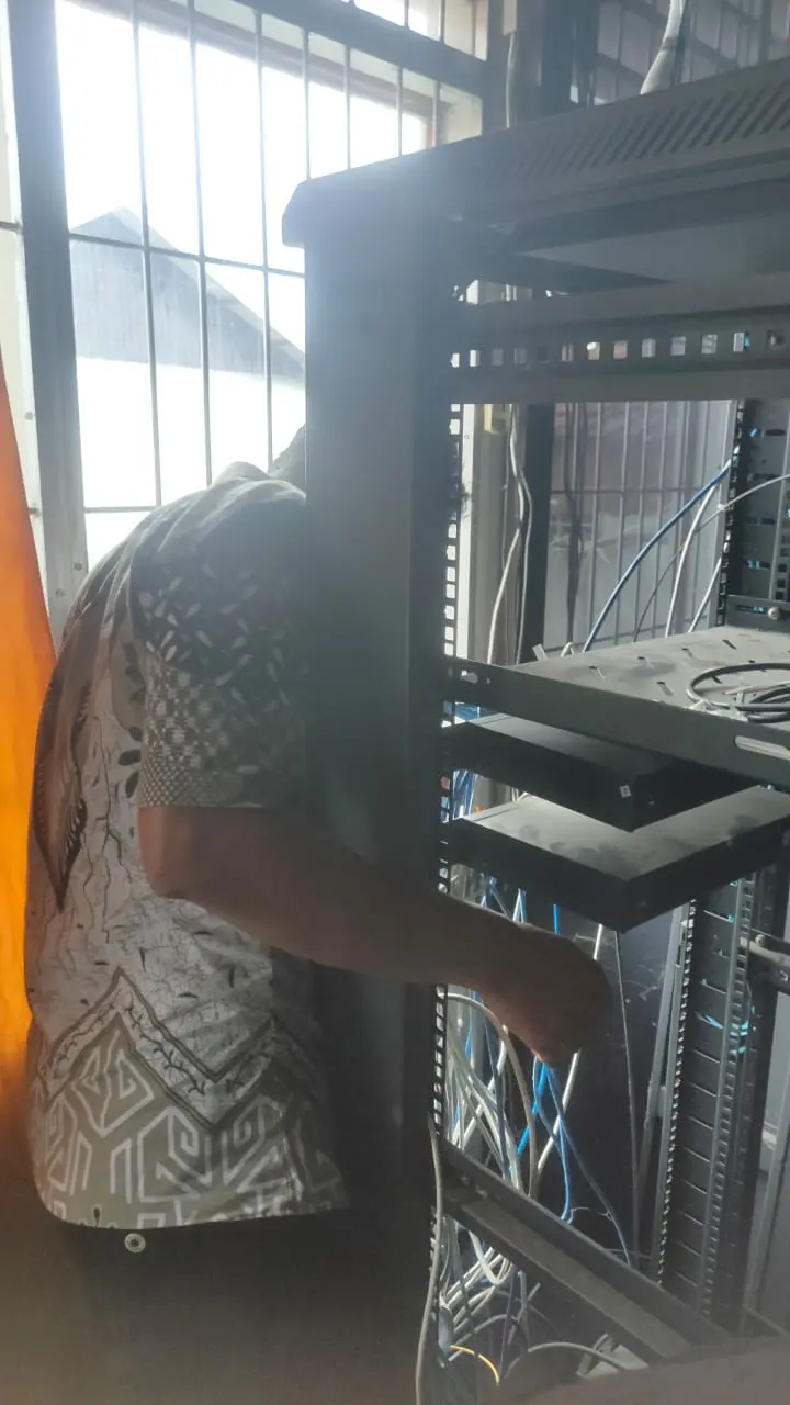  Perbaikan Jaringan Internet di Bagian Tata Pemerintahan Setdakab Asahan