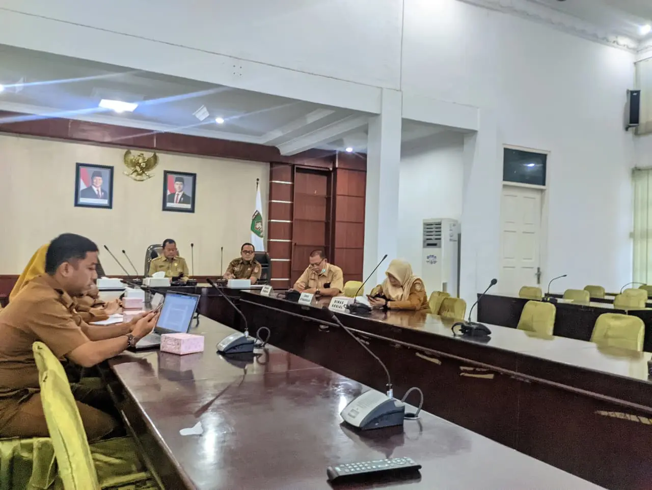  Diskominfo Fasilitasi Vidcon Penandatanganan Memorandum of Understanding (MoU)