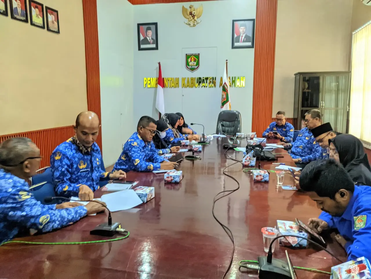  Diskominfo Asahan Fasilitasi Vidcon Pengendalian Inflasi dan Evaluasi Dukungan Pemerintah Dalam Program 3 Juta Rumah