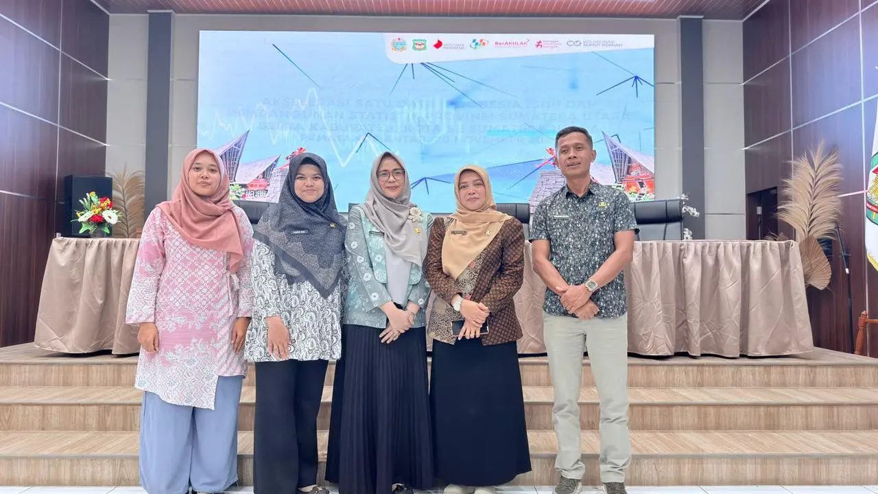  Diskominfo Asahan Hadiri Rapat Akselerasi Satu Data Indonesia di Pematangsiantar