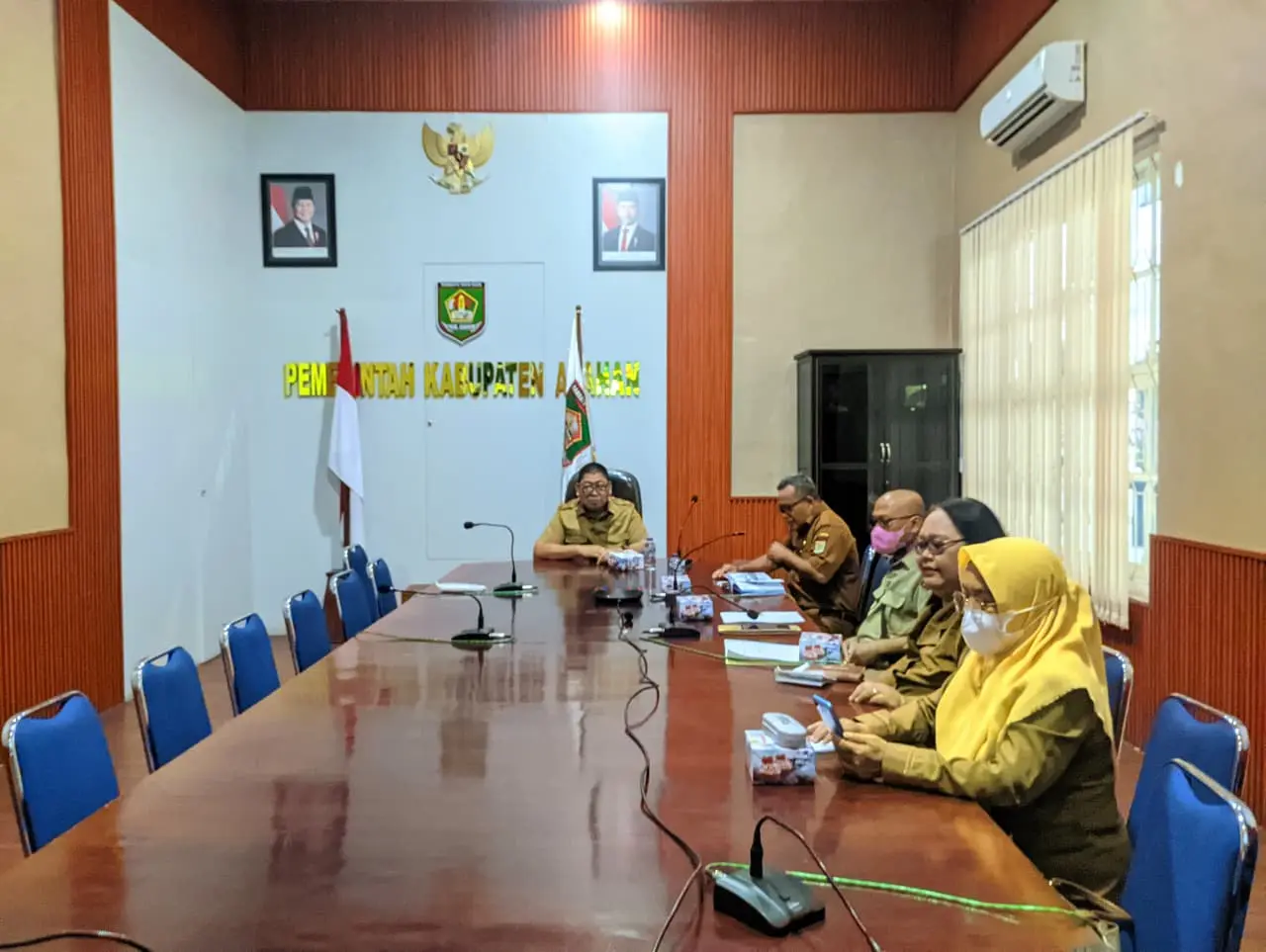  Diskominfo Asahan Fasilitasi Vidcon Pengendalian Inflasi dan Evaluasi Dukungan Pemerintah Dalam Program 3 Juta Rumah