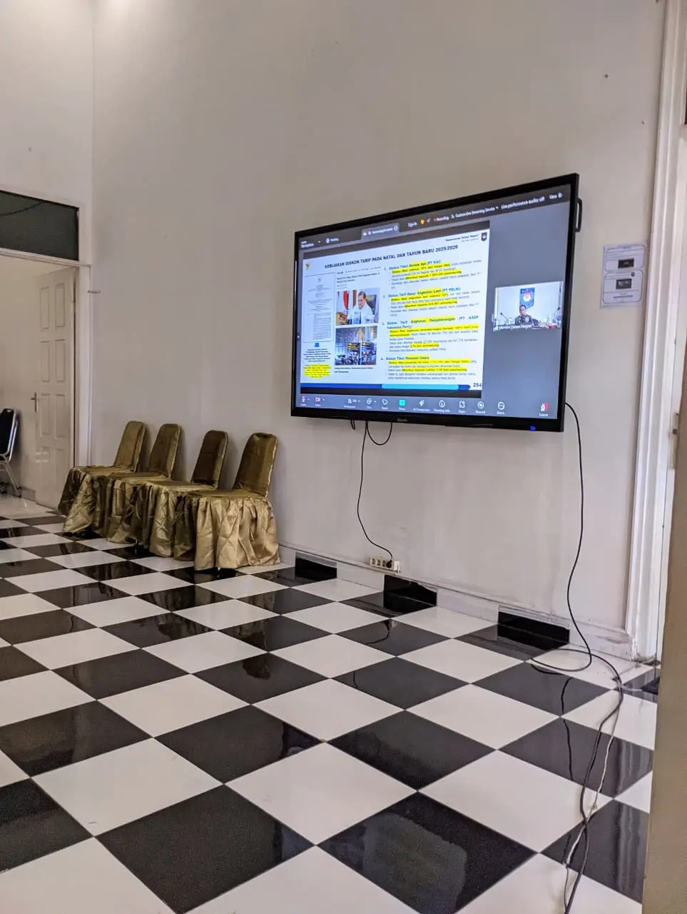  Diskominfo Asahan Fasilitasi Vidcon Antisipasi Natal 2025 dan Tahun Baru 2026