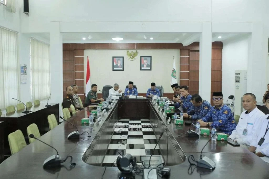  Diskominfo Asahan Fasilitasi Vidcon Rakor Nasional Antisipasi Nataru