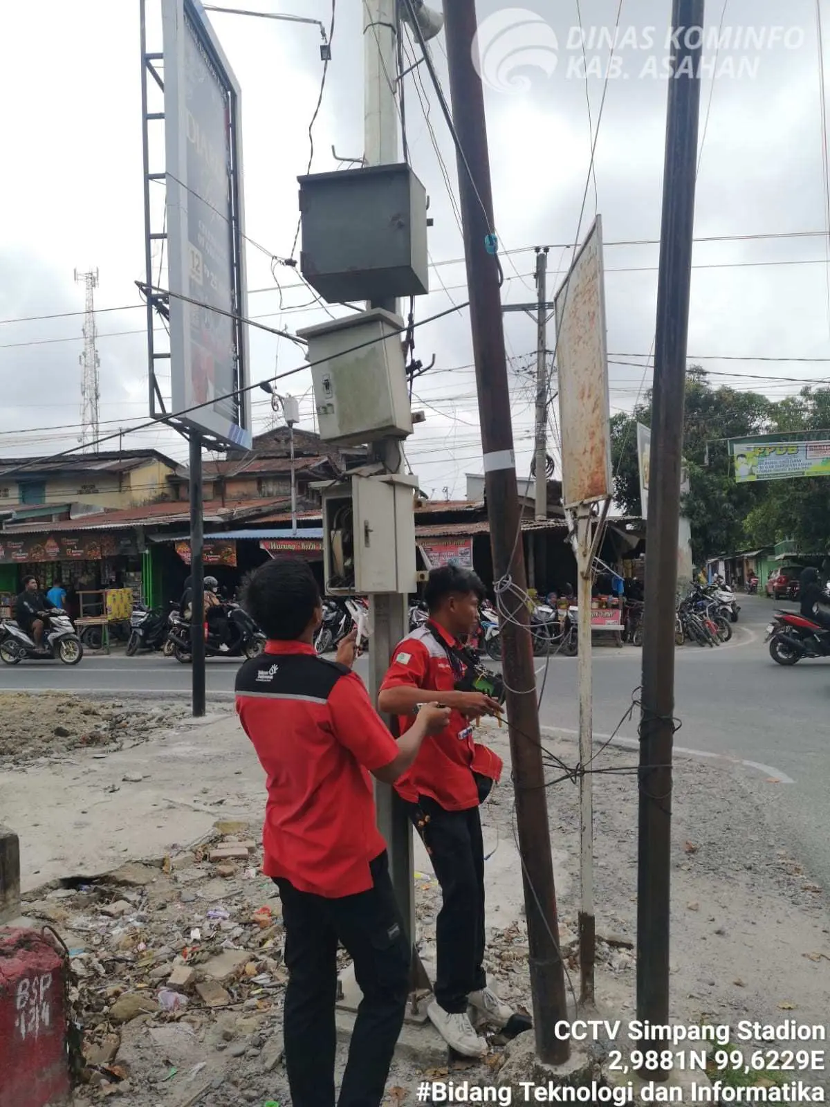  Perbaikan Internet CCTV Simpang Stadion