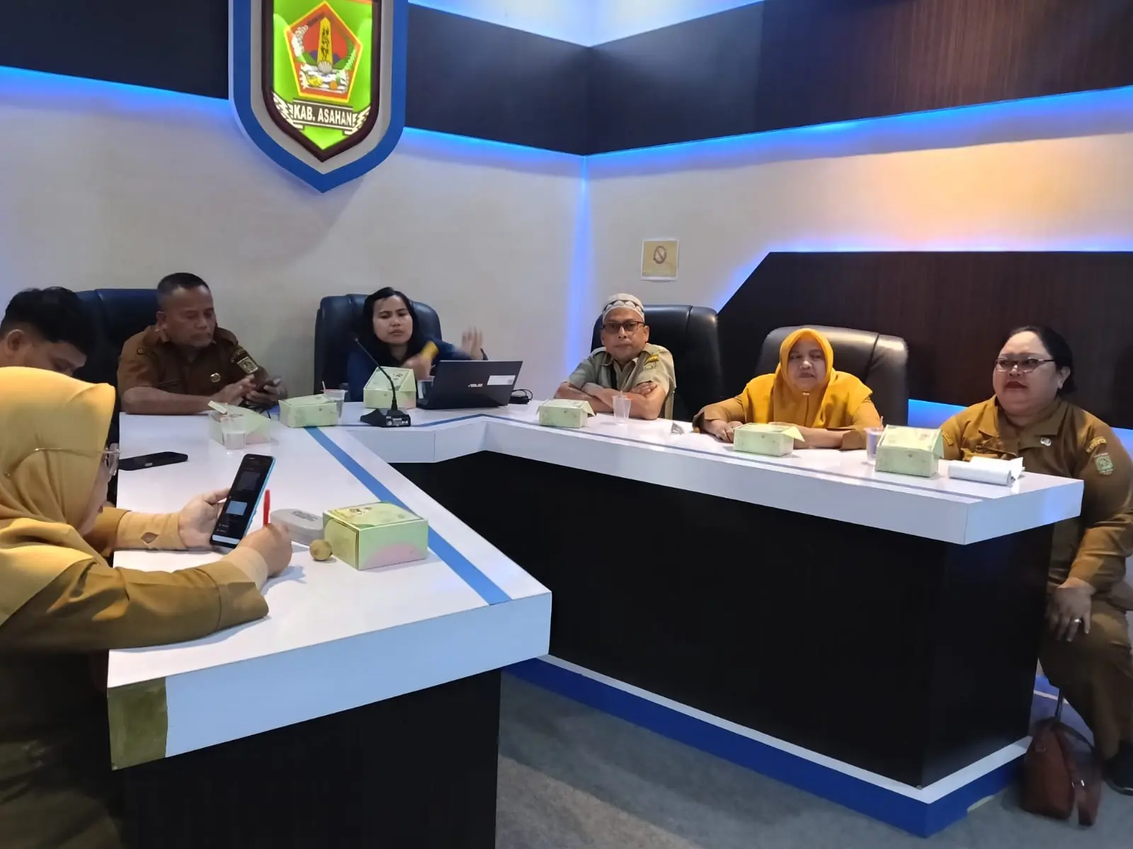  Diskominfo Asahan Fasilitasi Rapat Pengendalian Inflasi Tahun 2026