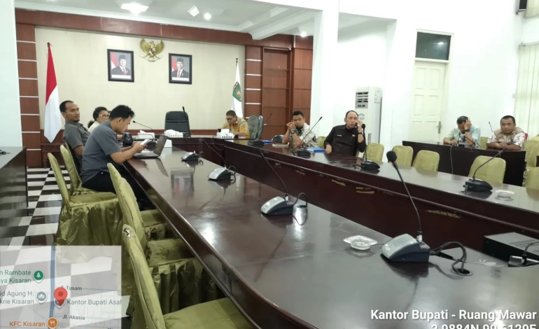  Diskominfo Asahan Bantu Fasilitasi Entry Meeting Pemeriksaan Interim LKPD 2025