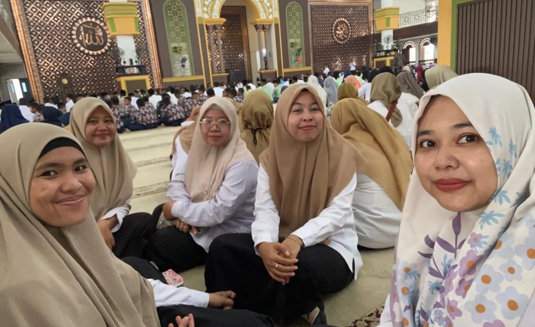  Diskominfo Hadiri Peringatan Isra’ Mi’raj di Masjid Agung Kisaran