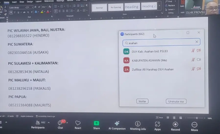  Diskominfo Bantu Fasilitasi Vidcon Rapat Koordinasi Monitoring Gerakan Indonesia Asri