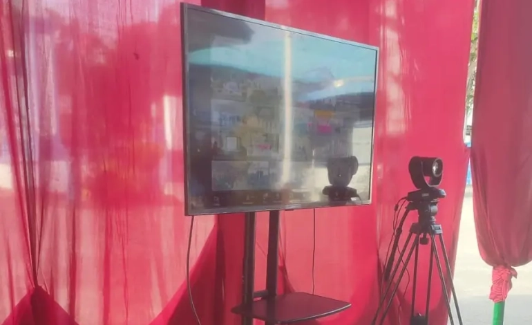  Diskominfo Asahan Fasilitasi Zoom Meeting di Polres Asahan