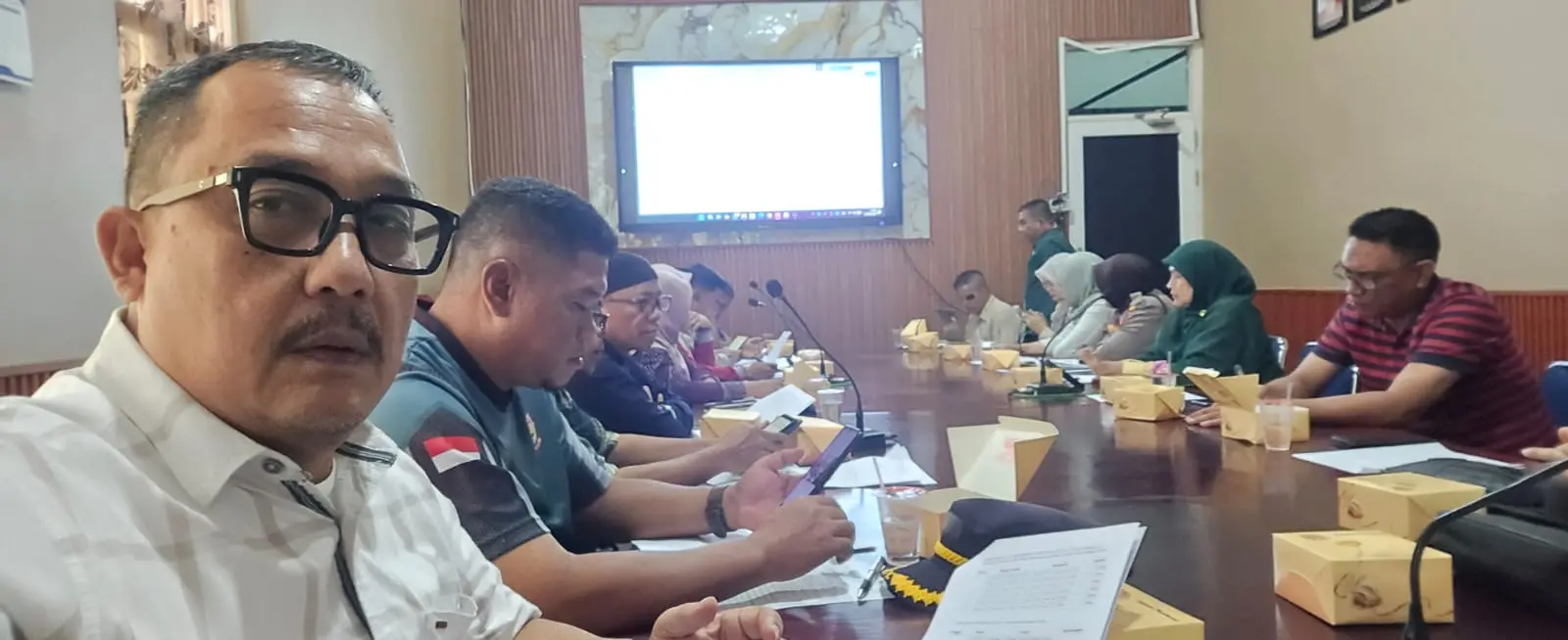 Kominfo Asahan Hadiri Rapat Persiapan Pemberangkatan Jemaah Calon Haji Tahun 2026