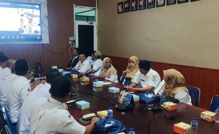  Diskominfo Asahan Fasilitasi Zoom Meeting Bimtek Kabupaten/Kota Antikorupsi TA 2026