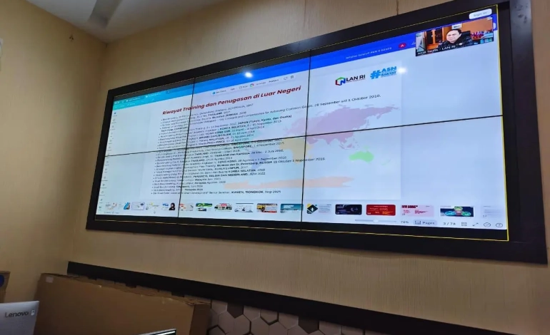  Diskominfo Asahan Bantu Fasilitasi Zoom PKN Tingkat II Angkatan XII Kelompok 3 Tahun 2026
