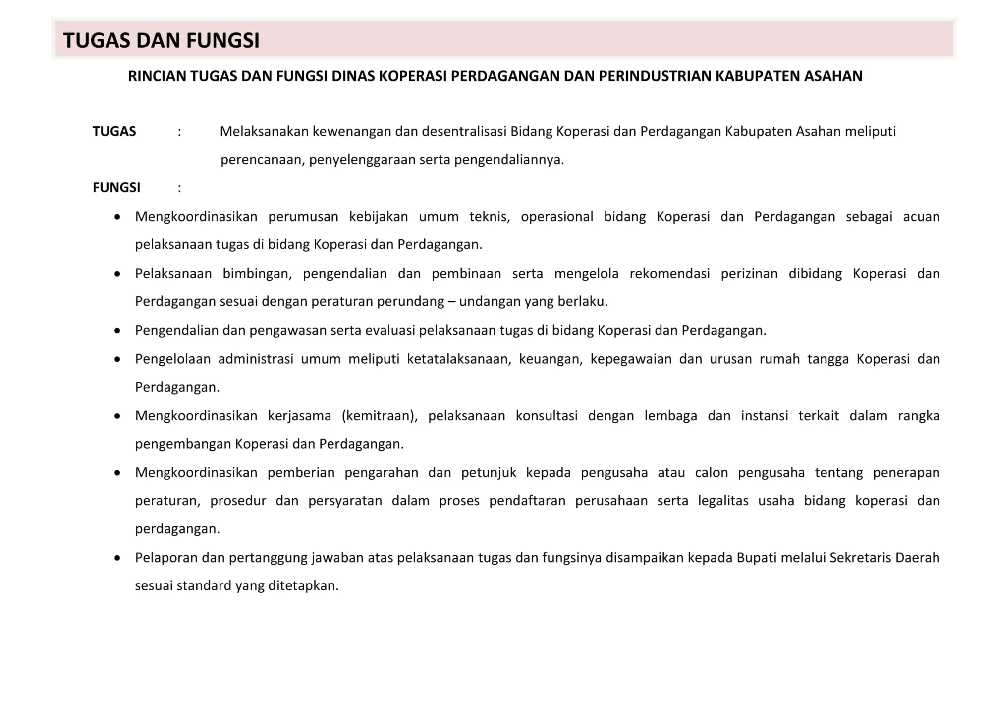 Tupoksi Diskopdagin