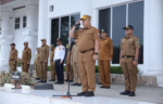 Rapat kerja awal tahun 2025 ASN Disporapar Kabupaten Asahan