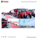 Wakil Bupati Asahan Kukuhkan Paskibraka Kabupaten Asahan